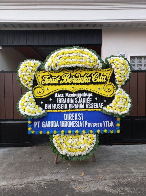 Papan Bunga Duka di Sumberbaru