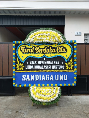 Papan Bunga Duka di Sumberbaru